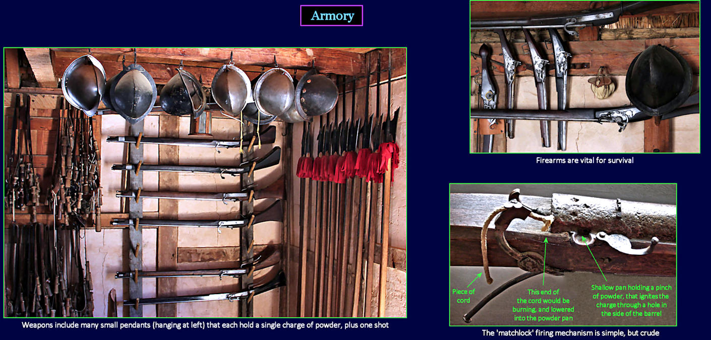 Jamestown Armory, 1620